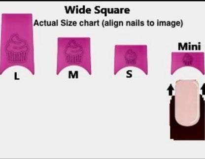 10 Pack- All Wide Nail Covers