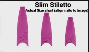 10 Pack- All Slim Fit- Nail Covers